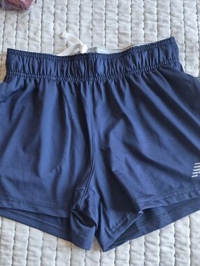 New Balance Navy Blue 4 Inch  Shorts